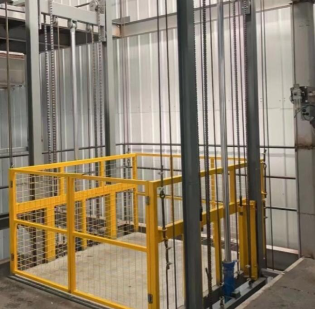 常州导轨式升降机一般加工周期